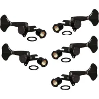 Gotoh GB707-5 B 3L/2R Black Basszusgitár hangolókulcs