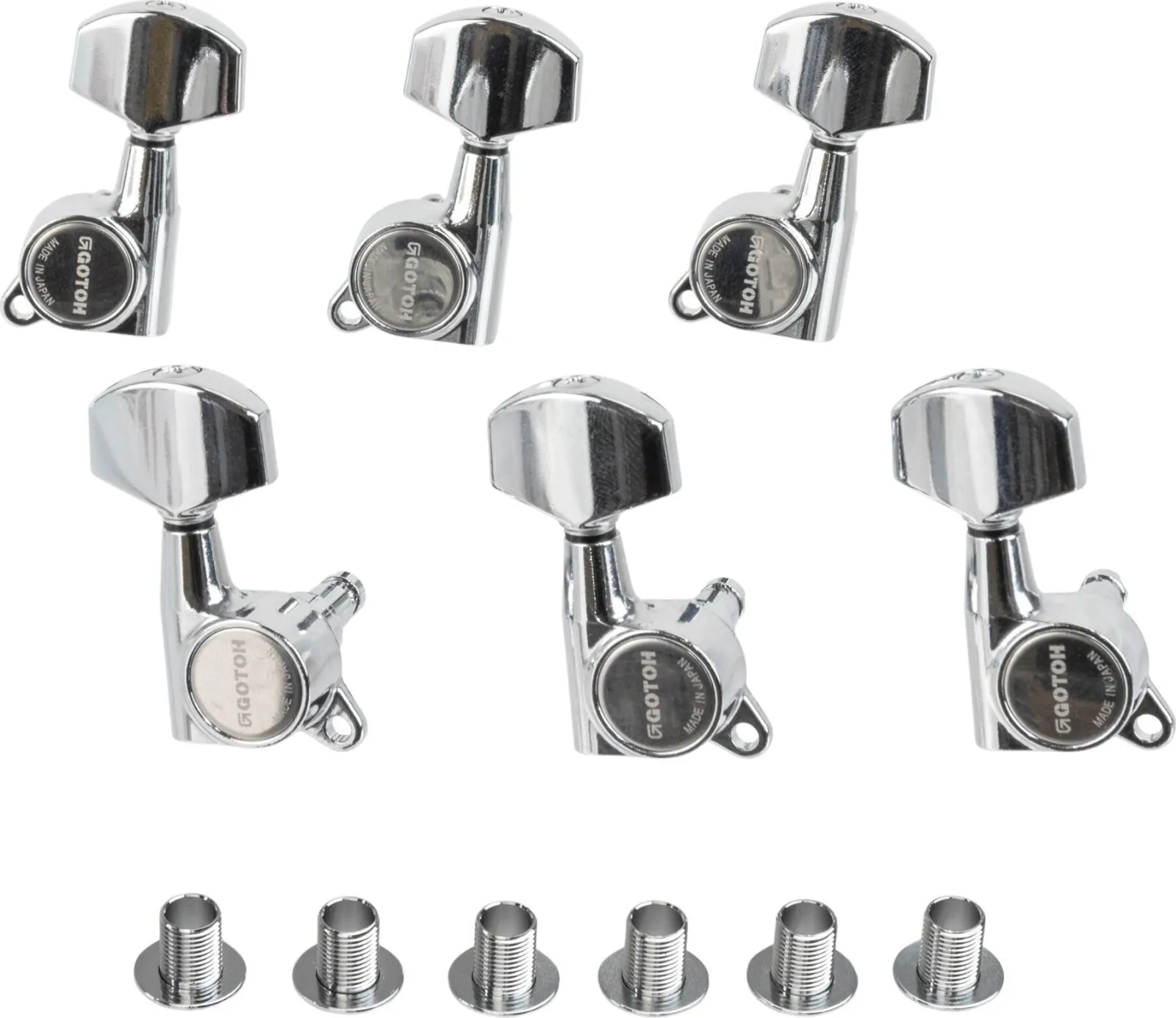 Gotoh SG381 MG 01 3L/3R C Chrome Gitár hangolókulcs