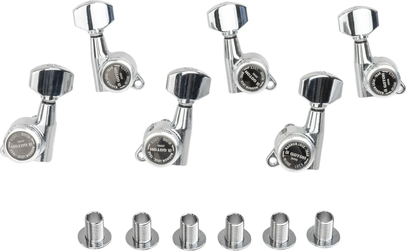 Gotoh SG381 MG-T 01 3L/3R CK Cosmo Black Gitár hangolókulcs