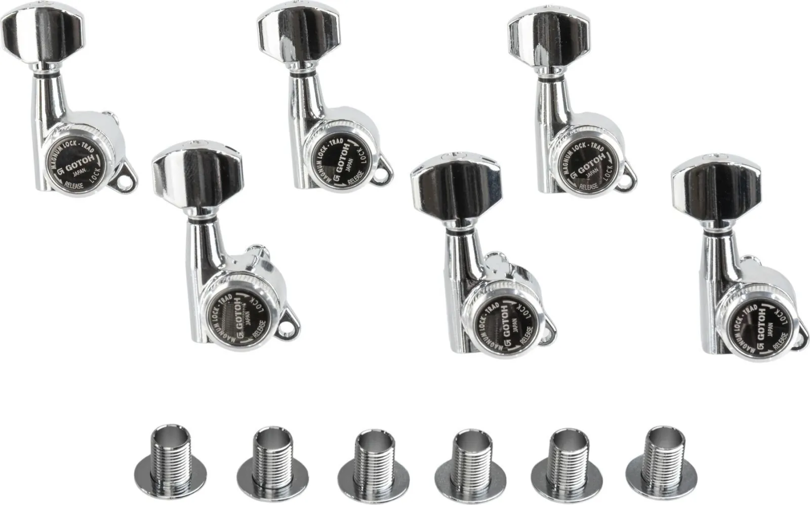 Gotoh SG381 MG-T 07 6L C Chrome Gitár hangolókulcs