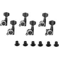 Gotoh SG381 MG-T 07 6R B Black Chrome Gitár hangolókulcs