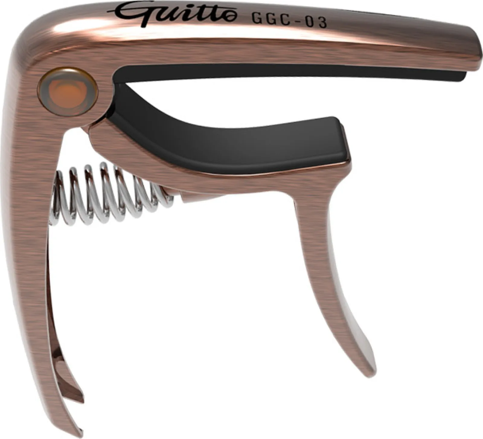 Guitto GGC-03 Bronze akusztikus gitár capo