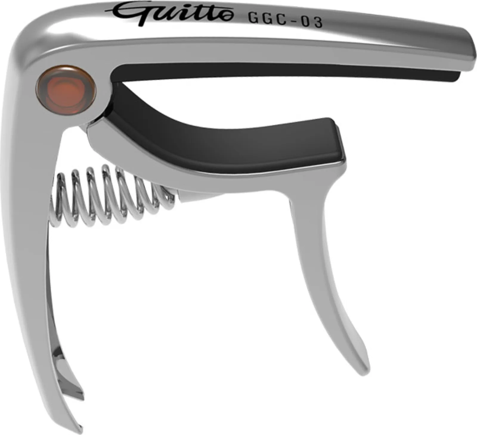 Guitto GGC-03 Silver akusztikus gitár capo