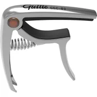Guitto GGC-03 Silver akusztikus gitár capo