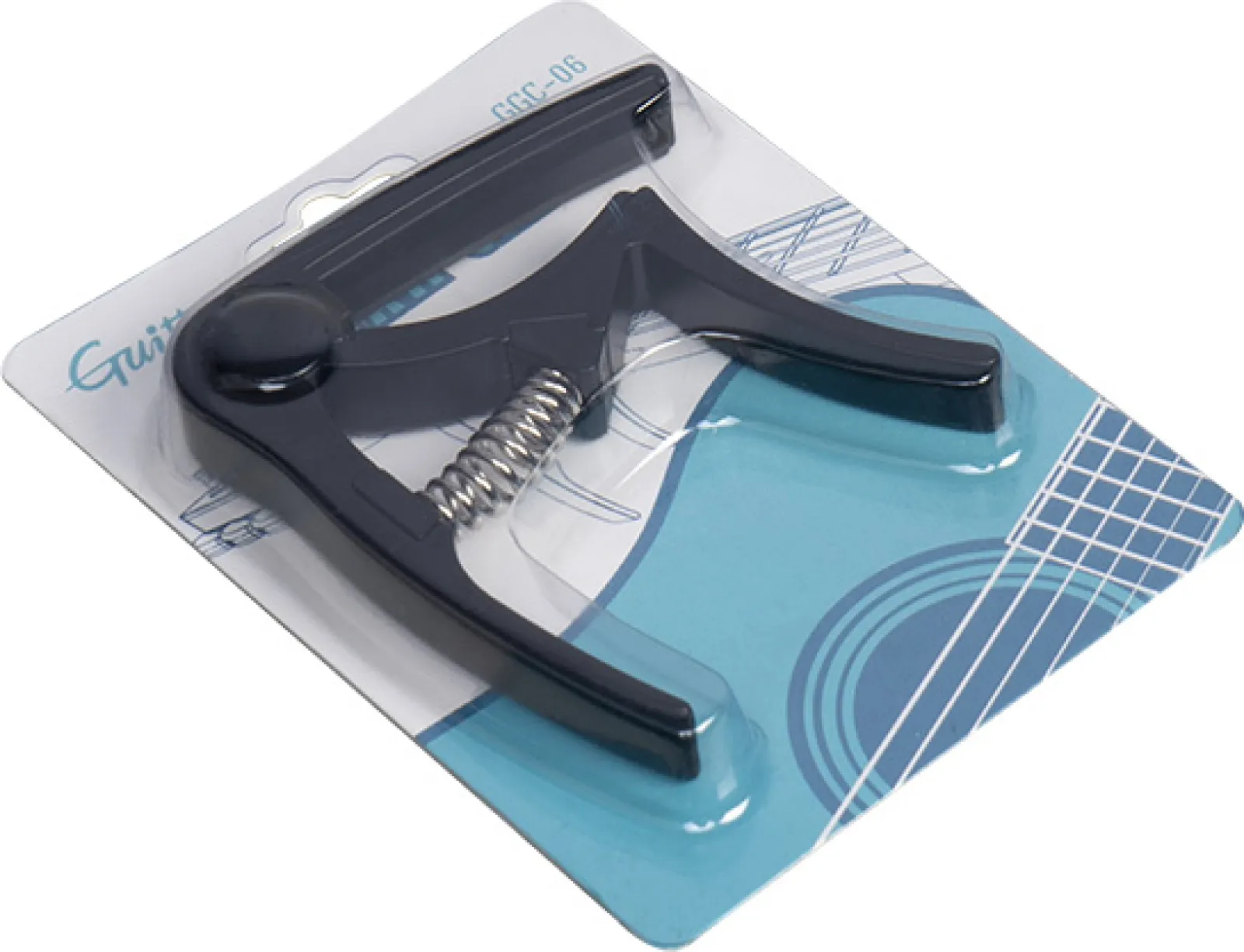 Guitto GGC-06 Black akusztikus gitár capo