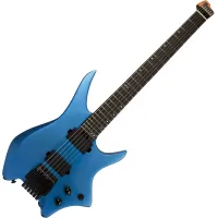 HILS Guitars HN3 NEXT Metallic Emerald Blue Headless gitár