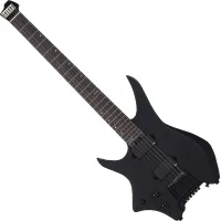 HILS Guitars HN3L NEXT Black balkezes Headless gitár