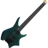 HILS Guitars HN6 NEXT Cosmic Green Chameleon Headless gitár
