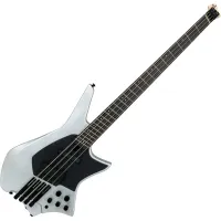 HILS Guitars HNB4 NEXT Szatén Ezüst Headless Basszusgitár