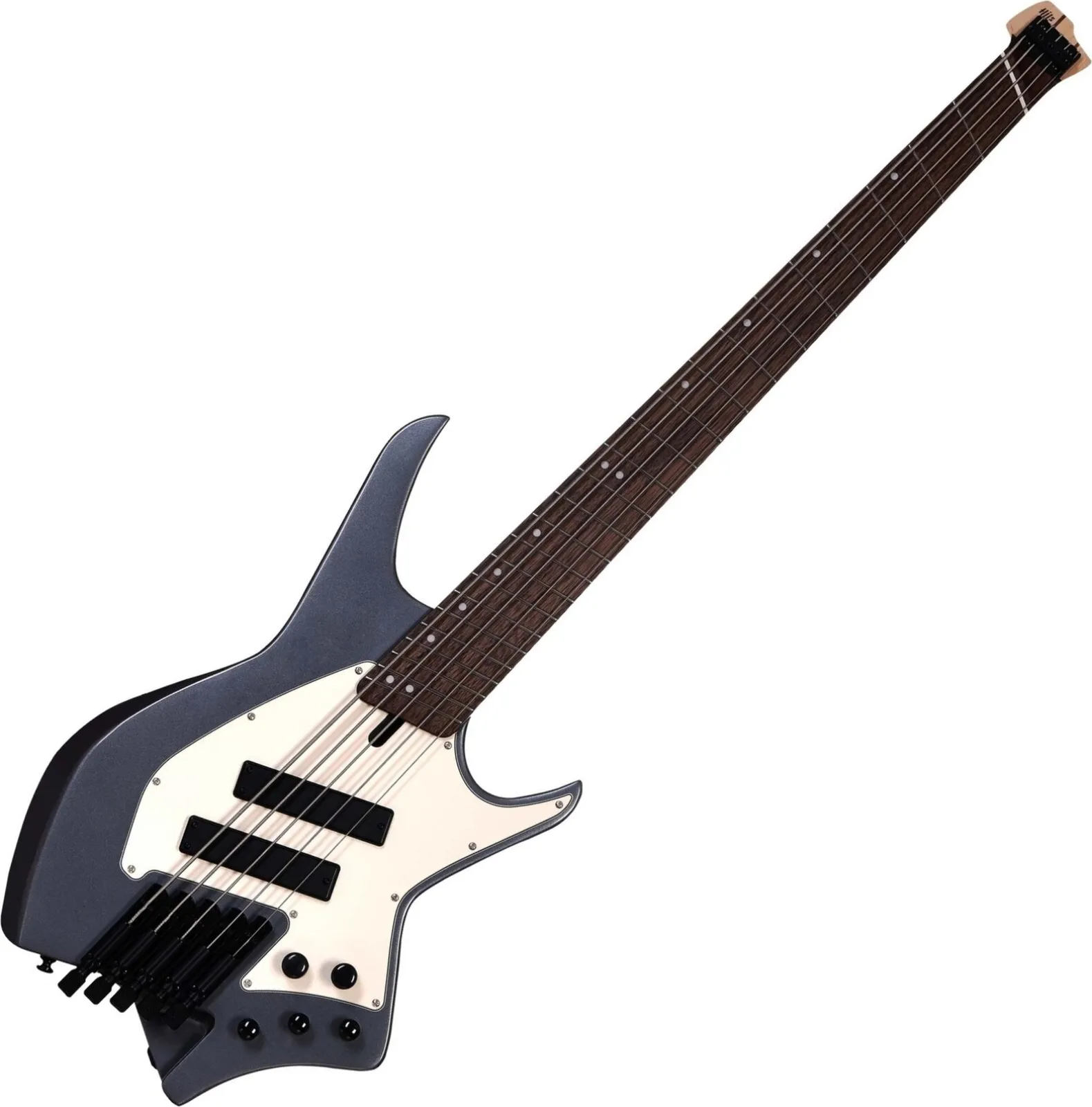 HILS Guitars HNB5 NEXT Gunmetal Grey Headless basszusgitár