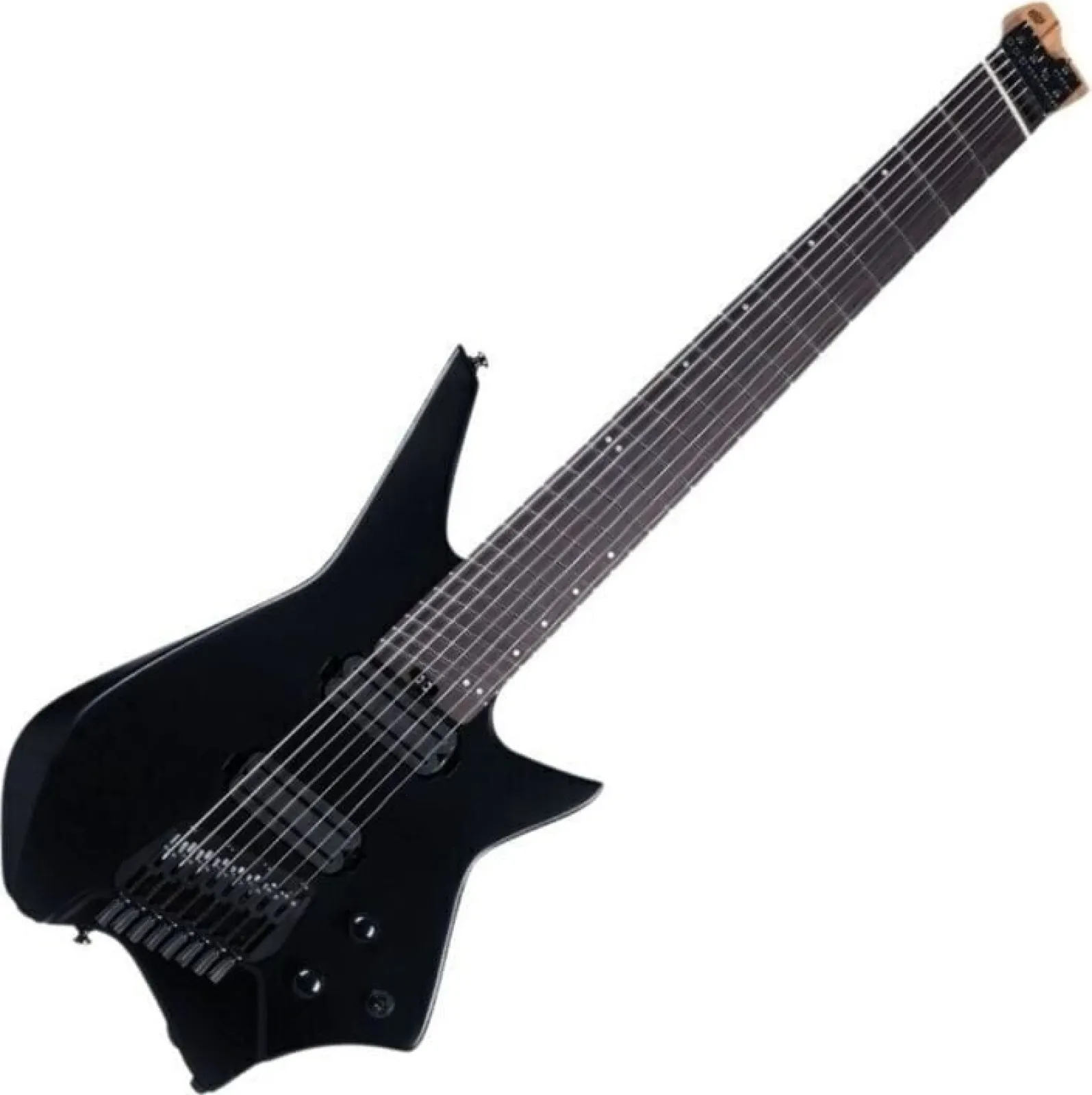 HILS Guitars HZ8 NEXT Black Headless Guitar