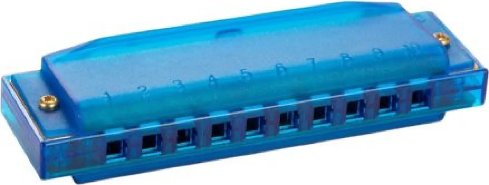 Hohner Happy Color Transparent Blue Harmonica