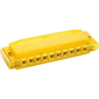 Hohner Happy Color Transparent Yellow Harmonica