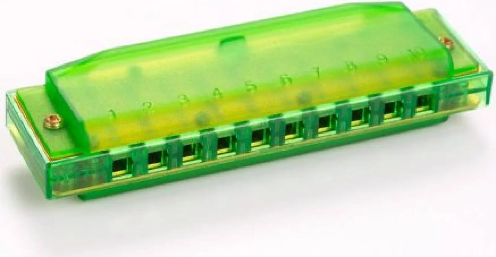 Hohner Happy Color szájharmonika áttetszõ zöld