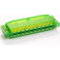 Hohner Happy Color Transparent Green Harmonica
