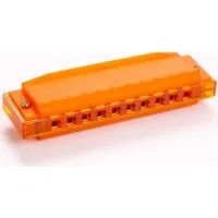 Hohner Happy Color Transparent Orange Harmonica