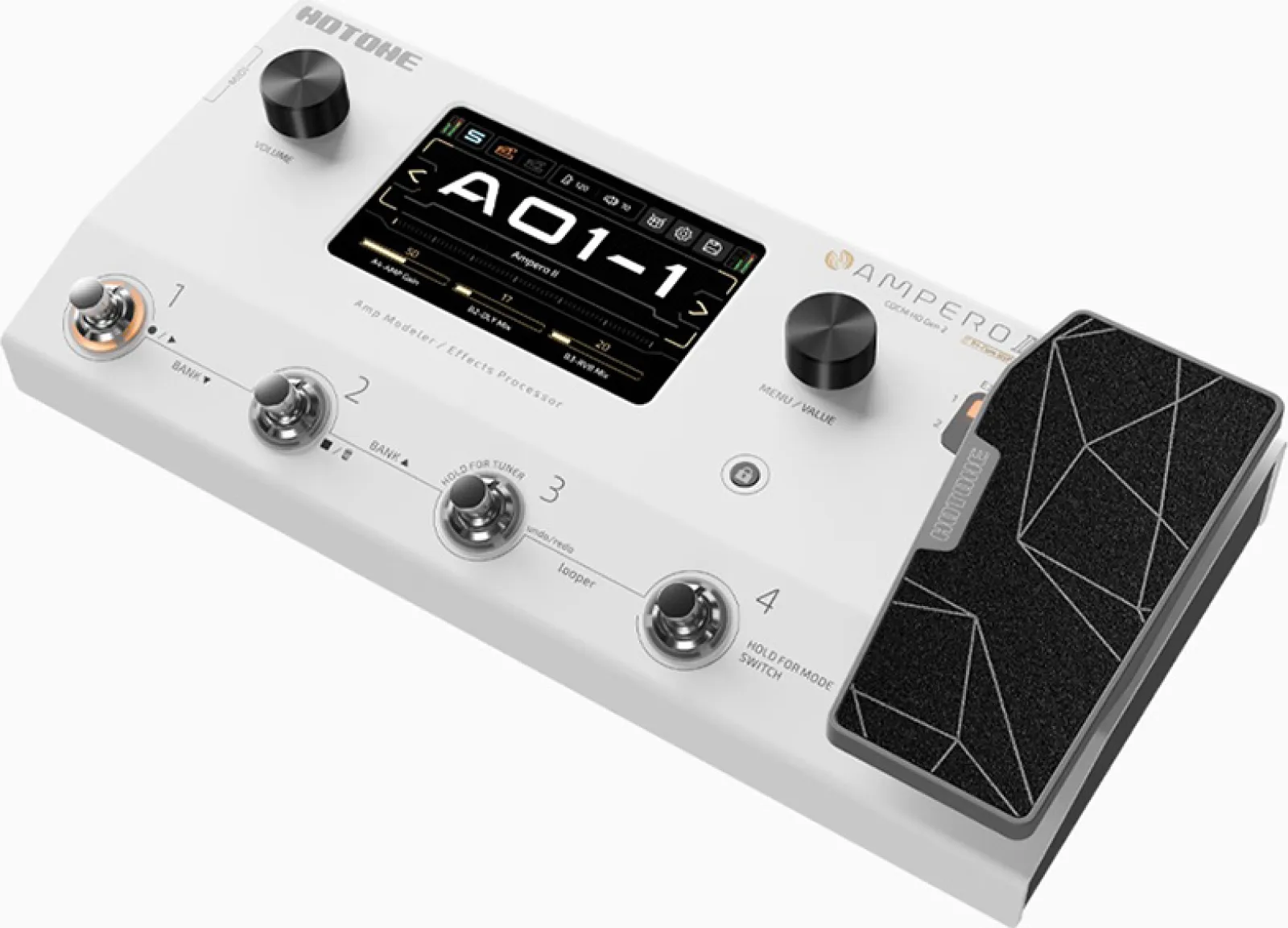 Hotone MP-350 Ampero II erősítő modellező és effekt processzor