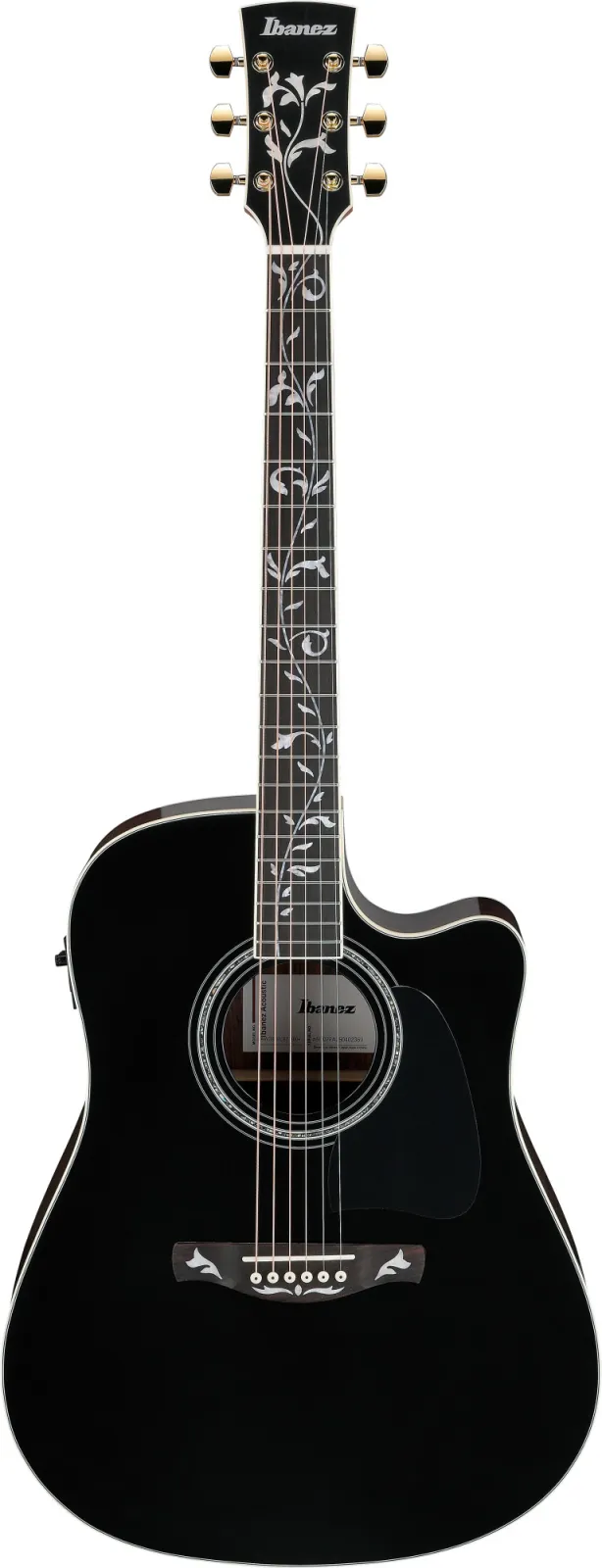 Ibanez AW391RCE-BKH elektro-akusztikus gitár