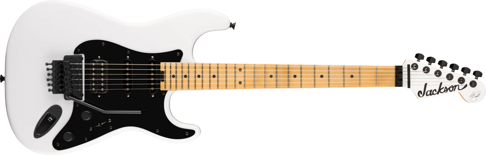 Jackson 50th Anniversary Iron Maiden Adrian Smith Jackson SC1 Snow White