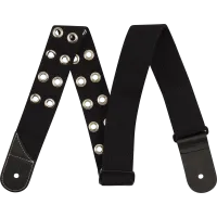 Jackson Cotton Grommet Strap Black gitárheveder