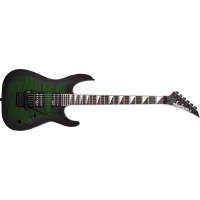 Jackson JS Series Dinky Arch Top JS32Q DKA Transparent Green Burst