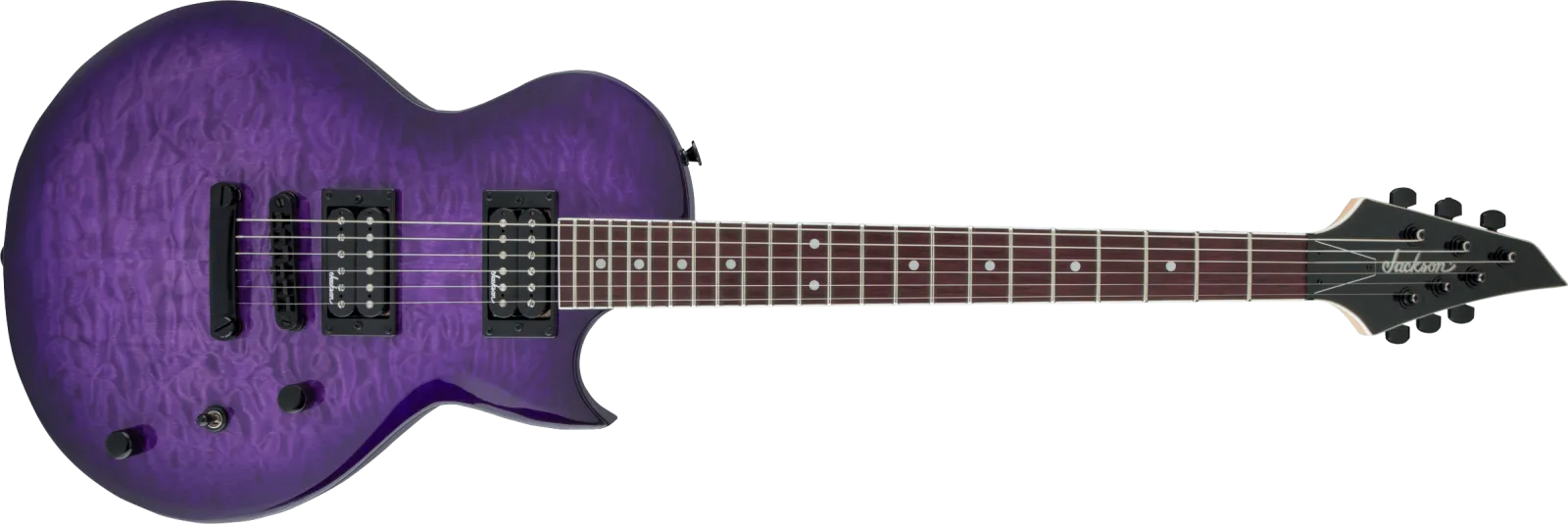 Jackson JS Series Monarkh SC JS22Q Transparent Purple Burst
