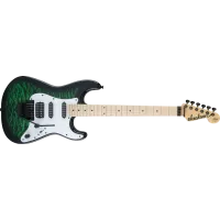Jackson X Series Signature Adrian Smith SDXQM Transparent Green Burst