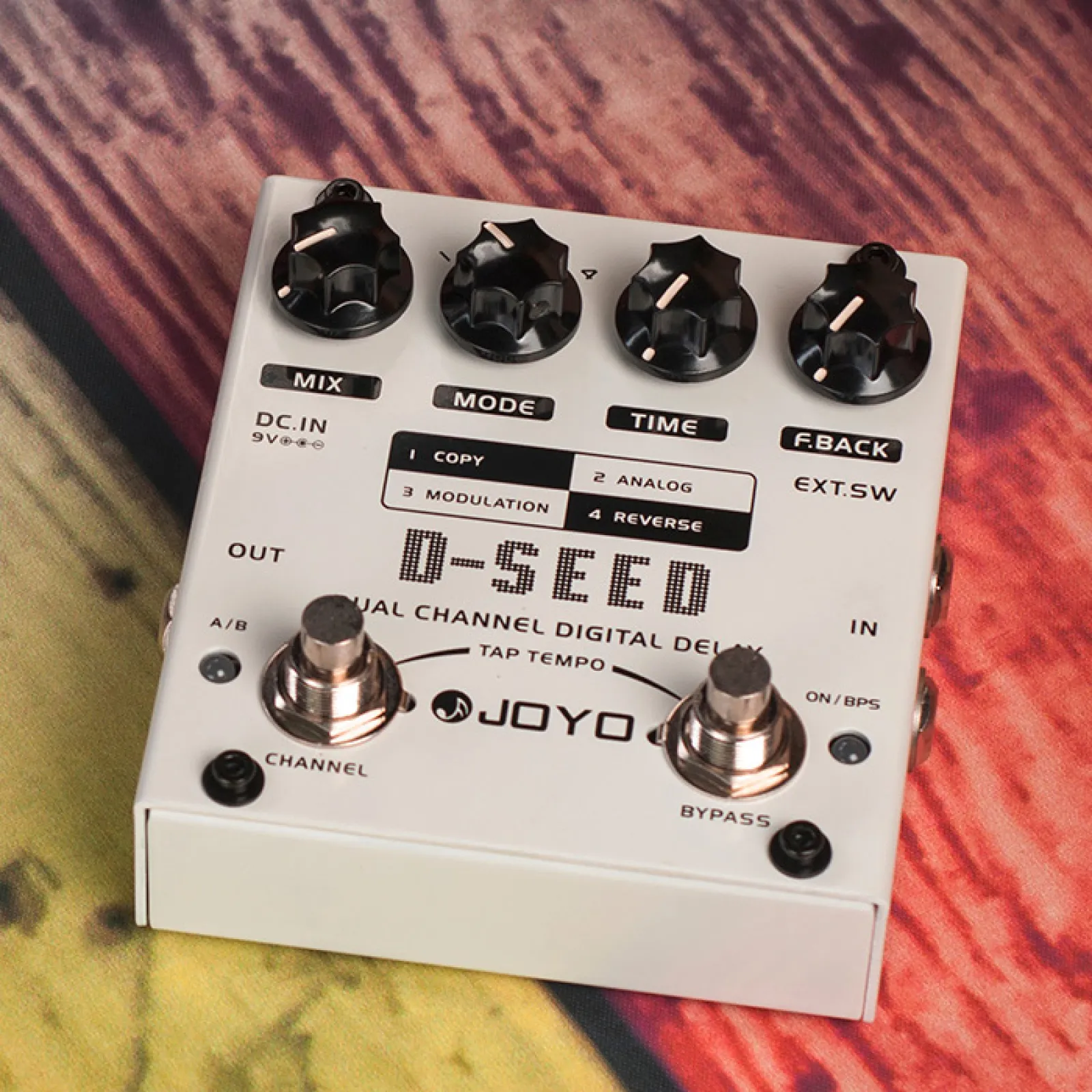 Joyo J-D-Seed Digital Delay Dual Channel Tap Tempo
