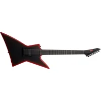 LTD EXL-7 BARITONE BLACK METAL Fekete Piros Ében