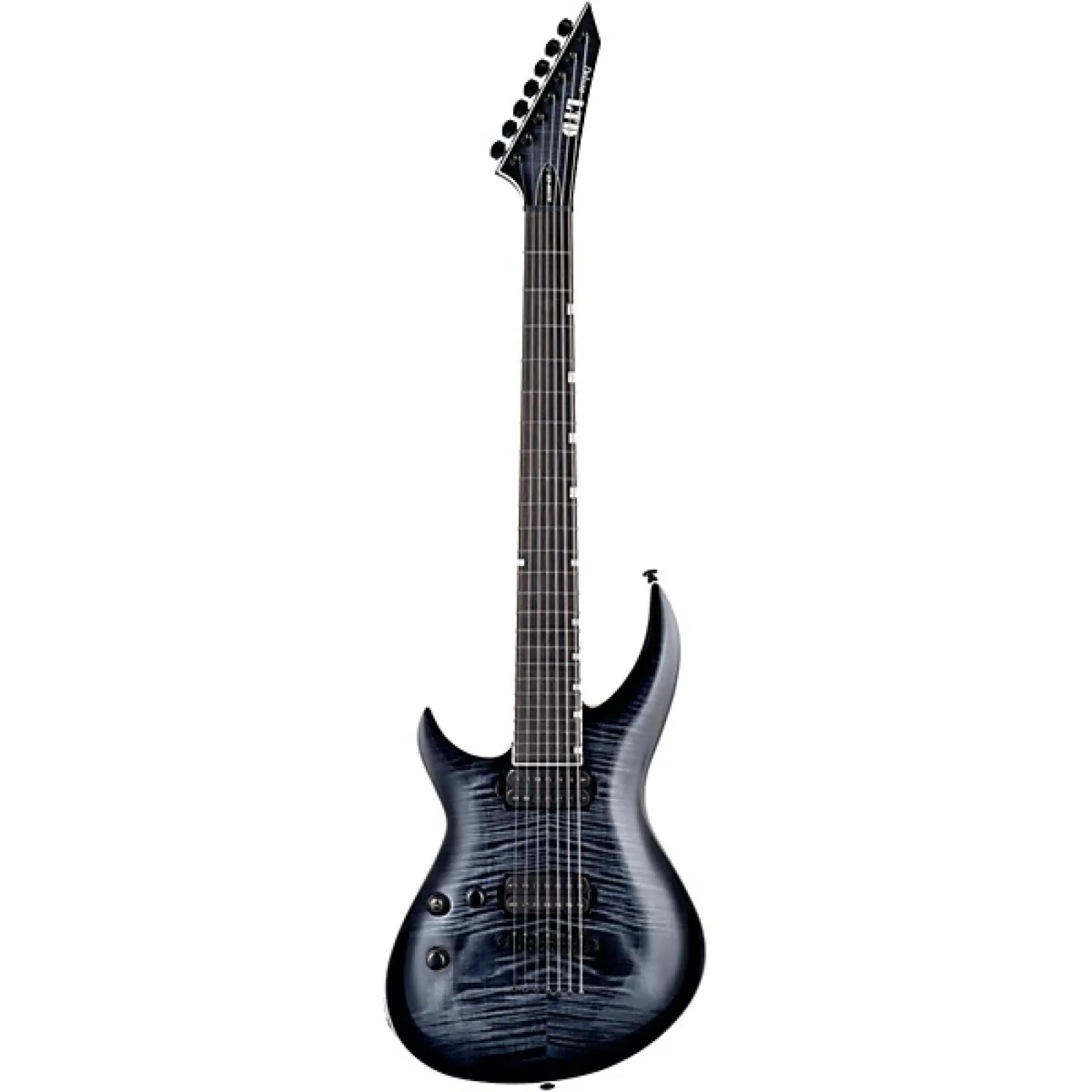 LTD H3-1007 BARITONE LHSTBLKSB SEE THRU BLK SB