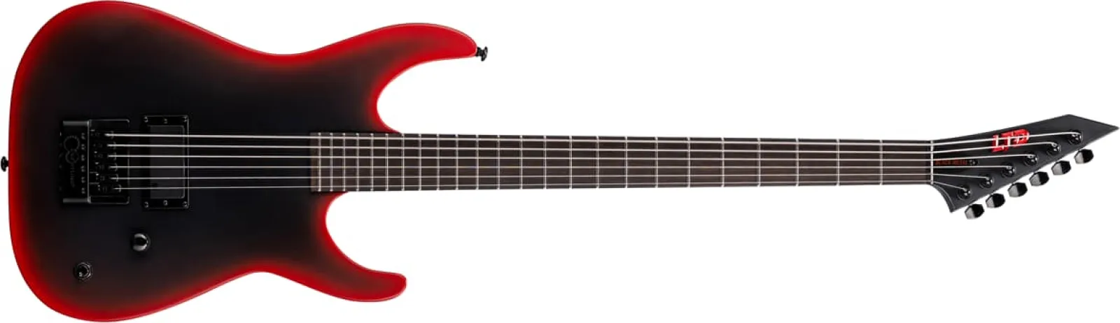 LTD M-6 BARITONE ET BLACK METAL II Fekete Piros Fokozat