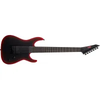 LTD M-7 BARITONE BLACK METAL II Fekete Vörösburkolt Matt