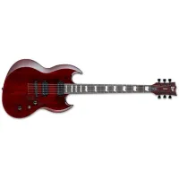 LTD VIPER-1000 MSTBC MAHOGANY SEE THRU BLACK CHERRY