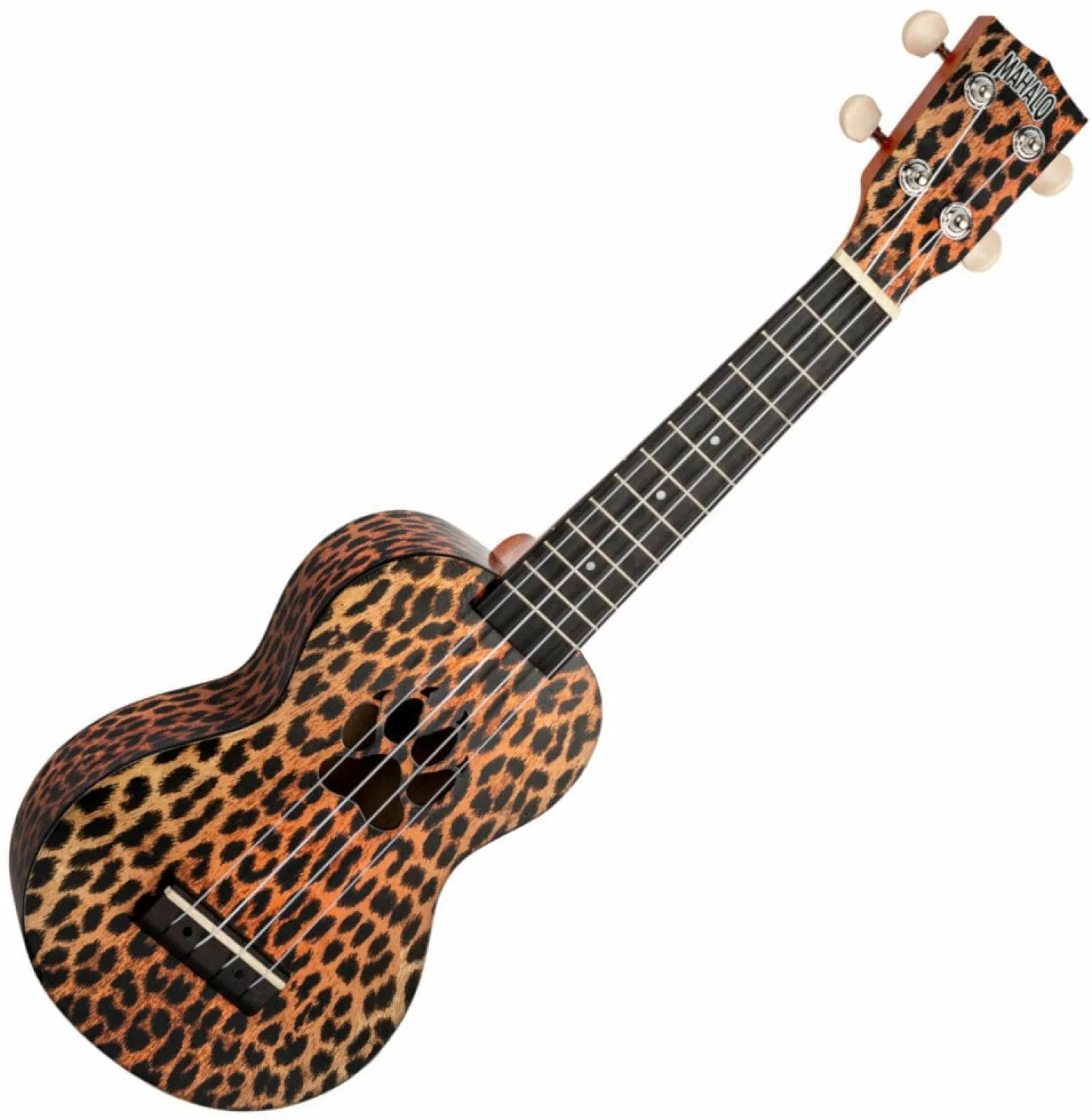 Mahalo MA1CH Art II Series Cheetah Soprano Ukulele