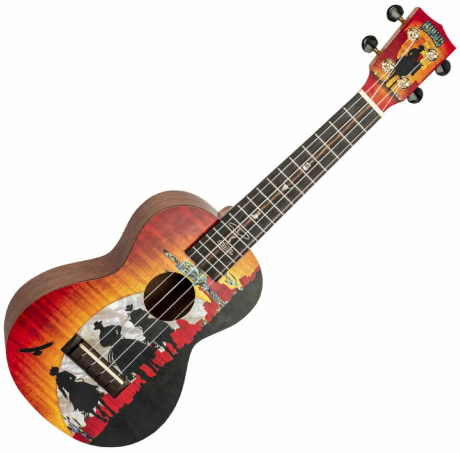Mahalo MA2WW Artist Elite Series Wild West Concert Ukulele