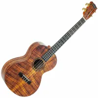 Mahalo MA4KA Artist Elite Series Photo Flame Koa Bariton ukulele