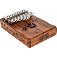 Mahalo MKA17HB Hibiscus Kalimba