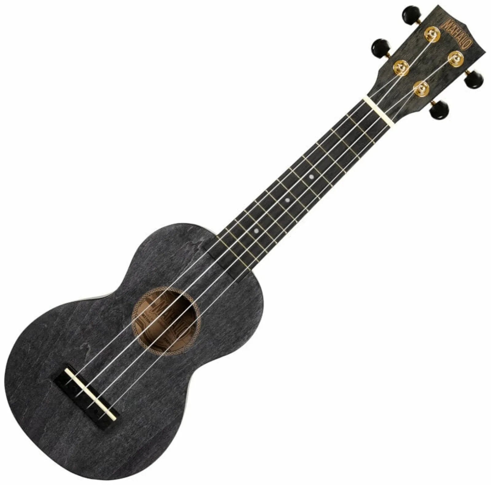 Mahalo MS1TBK Transparent Black Soprano Ukulele