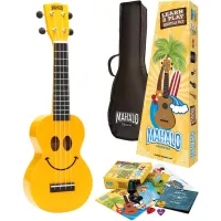 Mahalo U-SMILE Yellow Soprano Ukulele