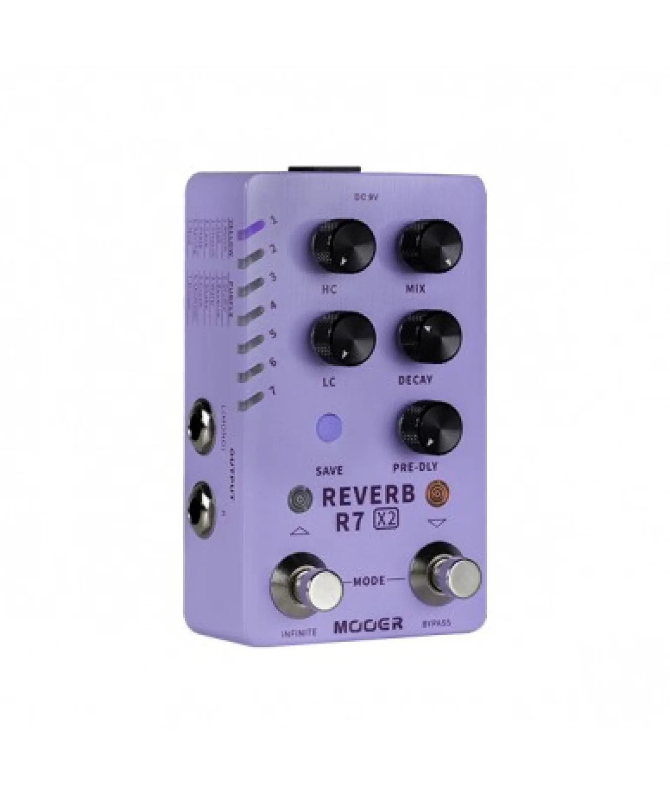 Mooer R7 REVERB X2 Digital Reverb