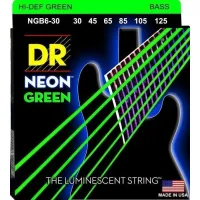 <DR Strings Neon Hi-Def NGB6-30 6-húros basszusgitár húr>