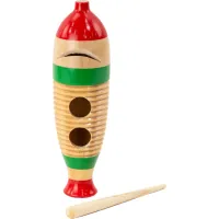 Noicetone M019-1 18x5.3cm Percussion Instrument - Guiro