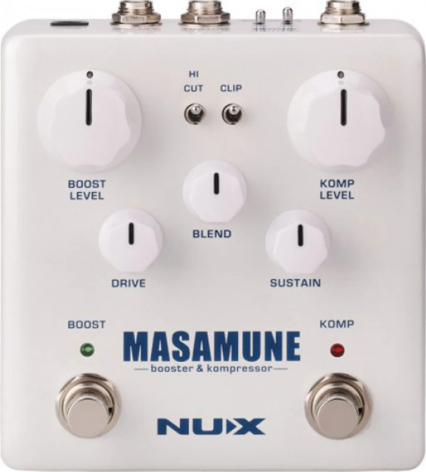 NUX NBK-5 MASAMUNE Booster & Compressor Guitar Effect