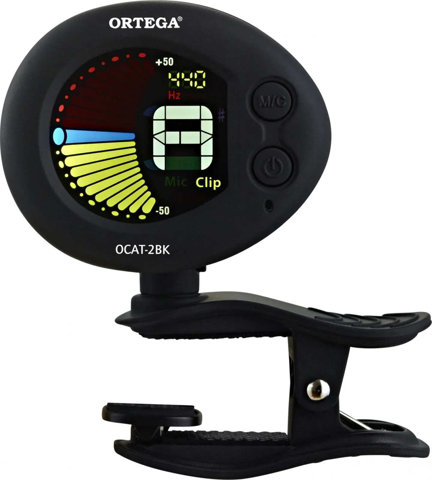 Ortega OCAT-2BK Clip-On Tuner