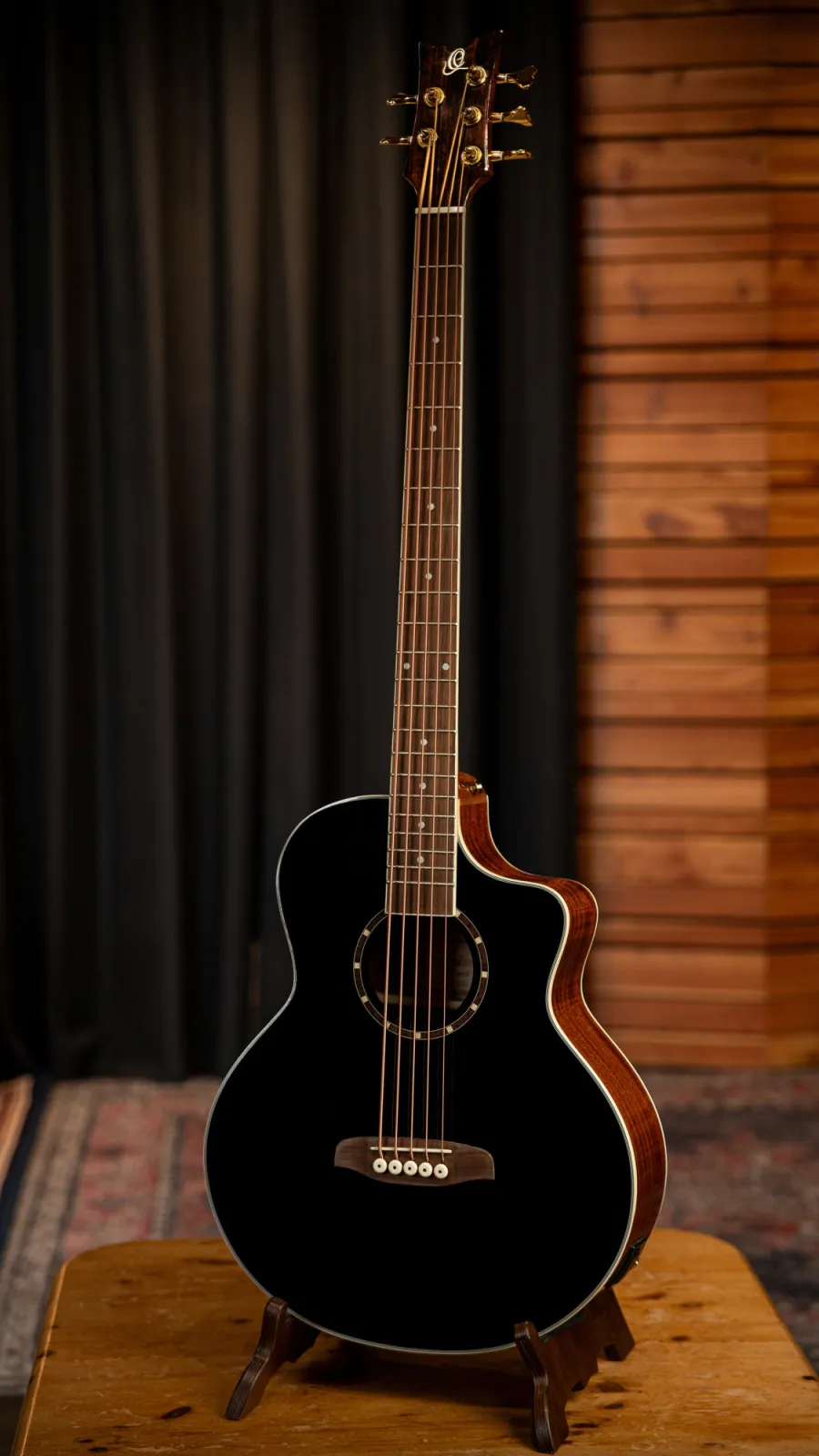 Ortega D8CE-5 Acoustic Bass Guitar
