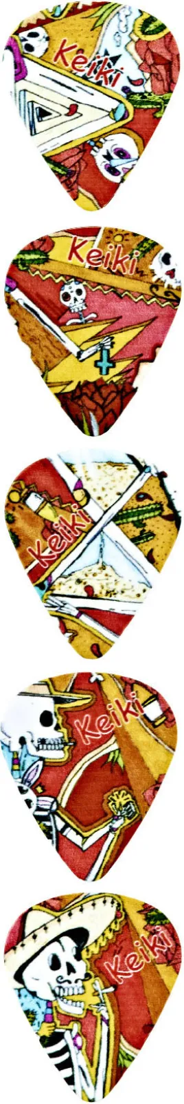 Ortega KPEM-25RF Pick Set
