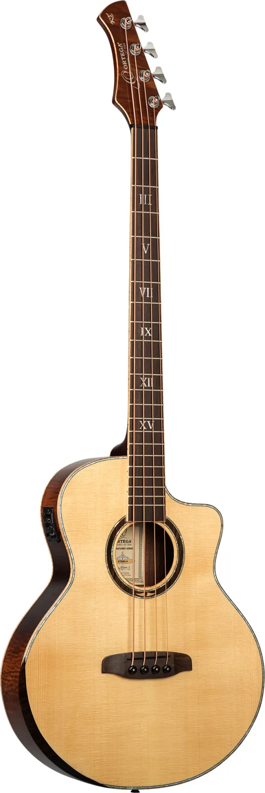 Ortega KTSM2-4 Acoustic Bass Guitar