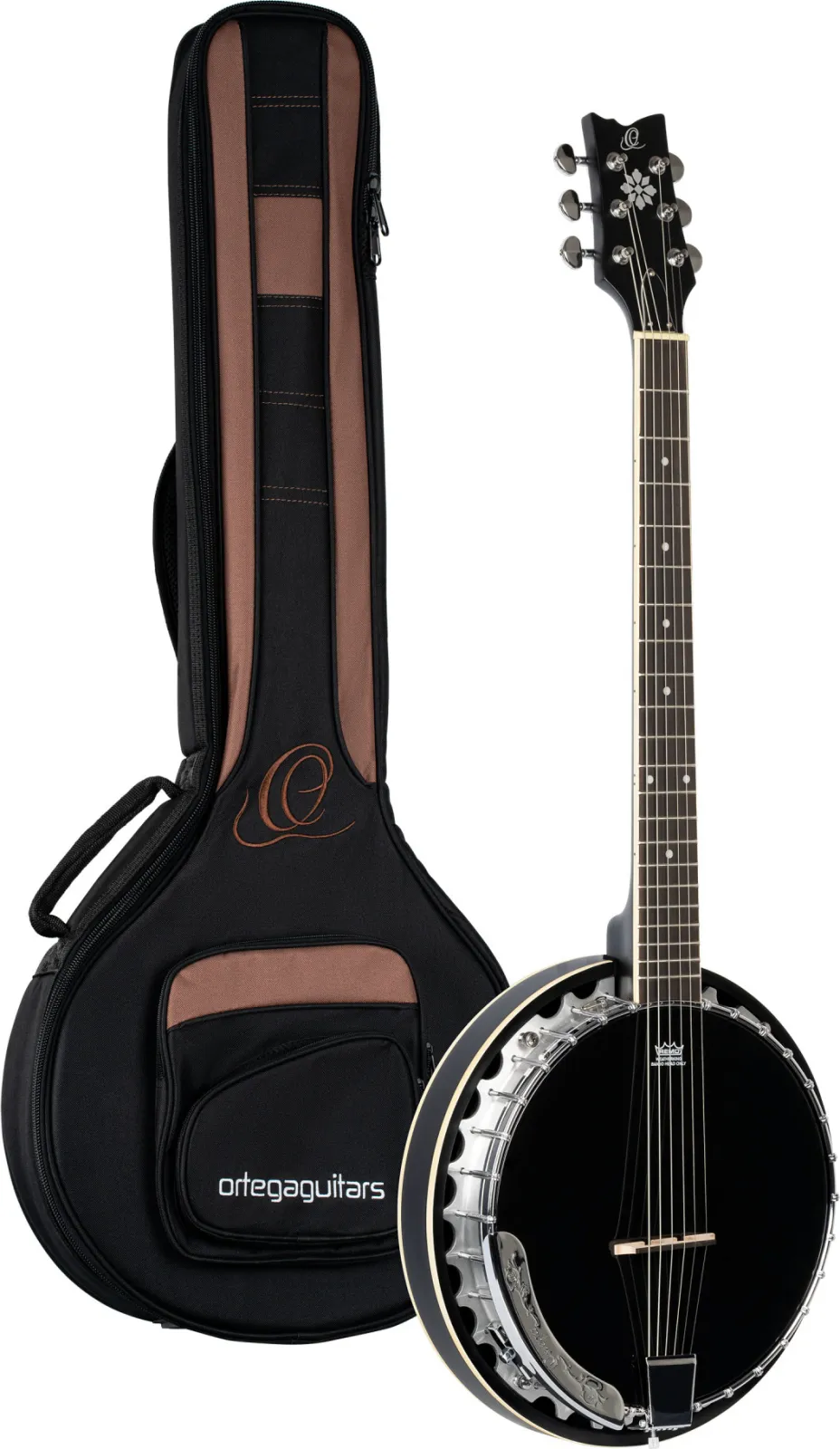 Ortega OBJ350/6-SBK 6-húros banjo