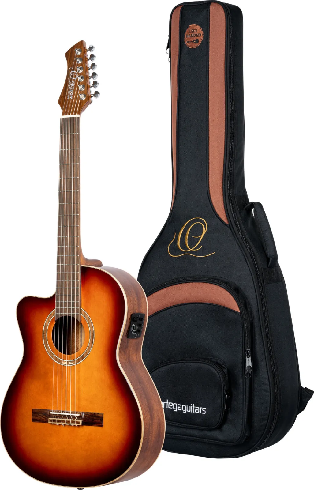 Ortega RCE238SN-FT-L electro-classical guitar