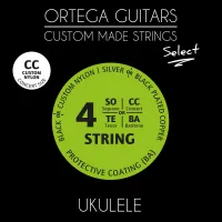 Ortega UKS-CC koncert ukulele húr